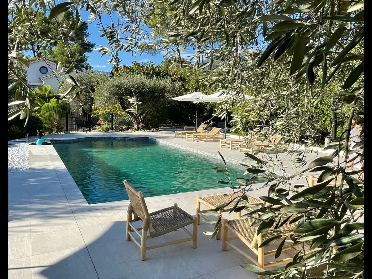 Villa La Carpenée Roquefort-les-Pins Esterno foto