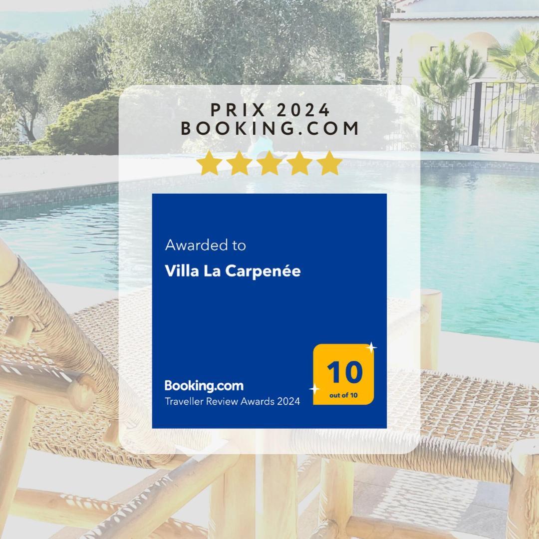 Villa La Carpenée Roquefort-les-Pins Esterno foto
